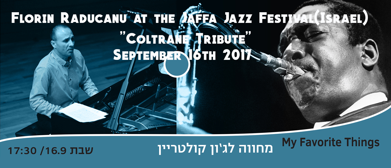 Florin Raducanu at the Jaffa Jazz Festival