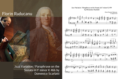 Jazz Variation / Paraphrase on the Sonata in F minor K 466 by Domenico Scarlatti
